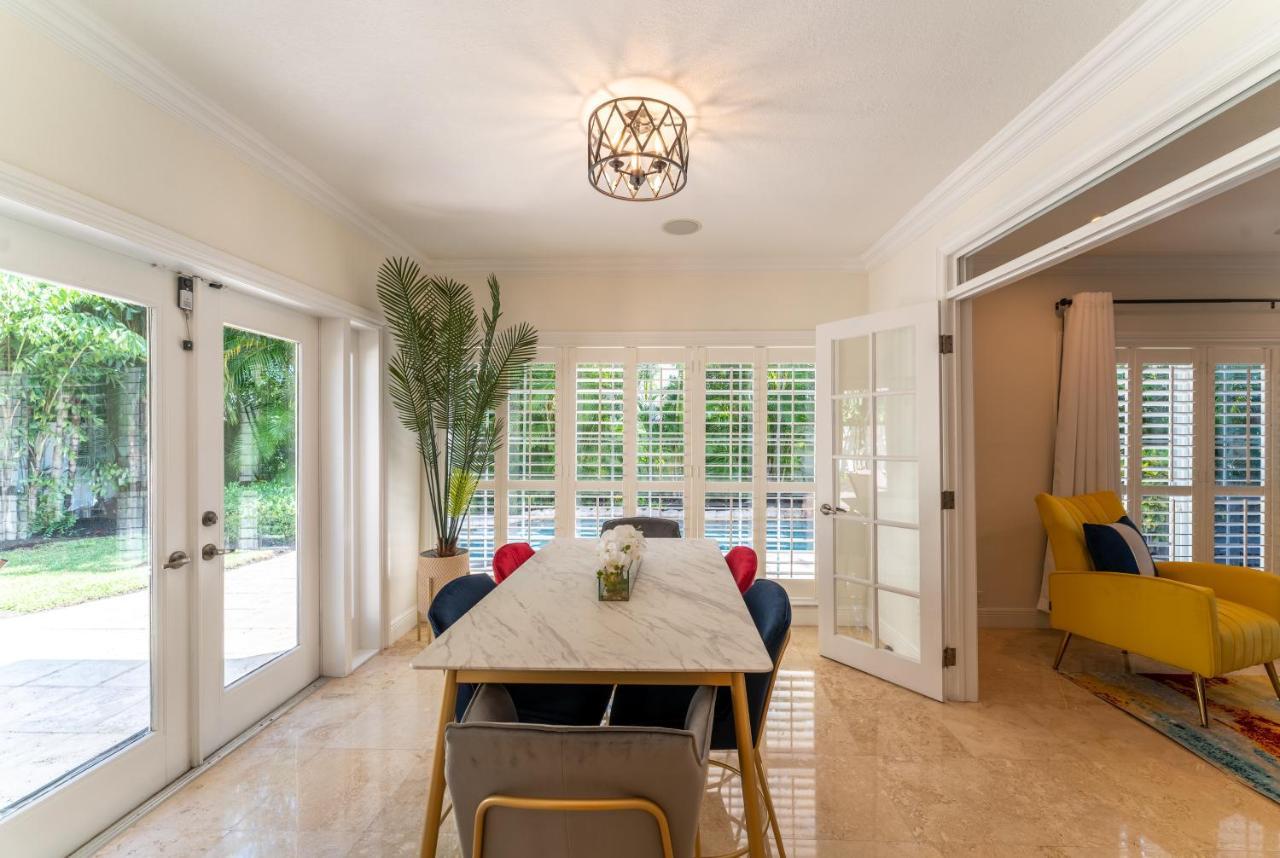The Garden View 2-Bedroom Home Heated Pool Fort Lauderdale Exteriör bild