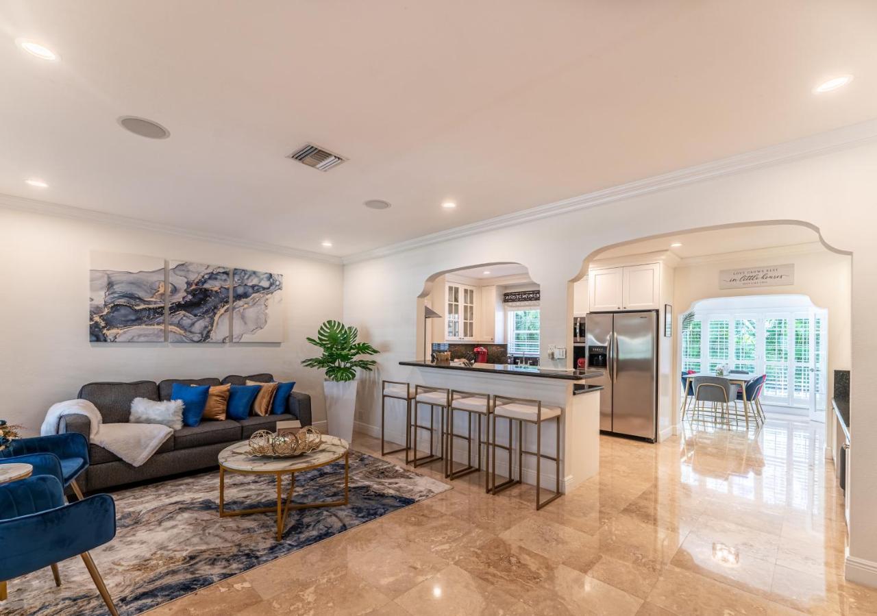 The Garden View 2-Bedroom Home Heated Pool Fort Lauderdale Exteriör bild