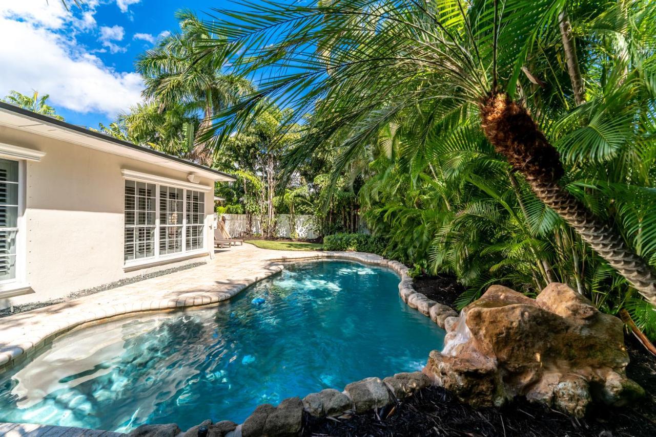 The Garden View 2-Bedroom Home Heated Pool Fort Lauderdale Exteriör bild