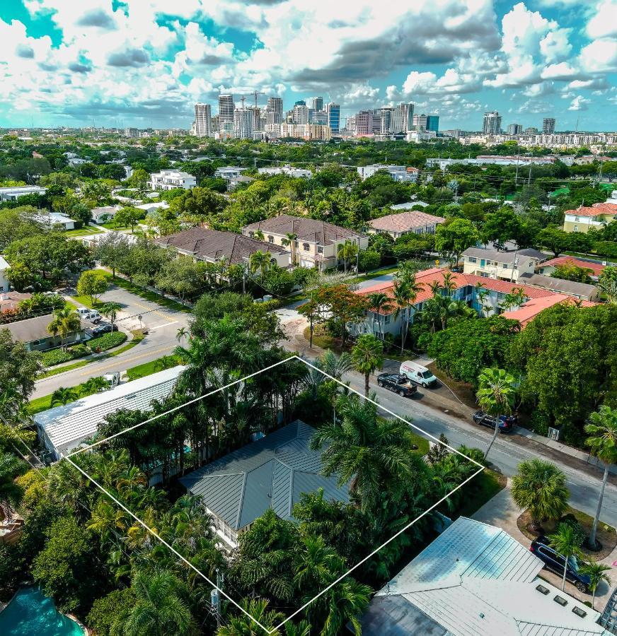 The Garden View 2-Bedroom Home Heated Pool Fort Lauderdale Exteriör bild